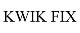 KWIK FIX trademark