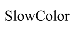 SLOWCOLOR trademark