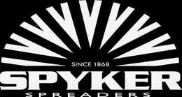 SPYKER SPREADERS SINCE 1868 trademark