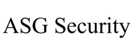 ASG SECURITY trademark