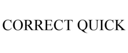 CORRECT QUICK trademark