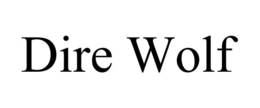DIRE WOLF trademark