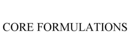 CORE FORMULATIONS trademark