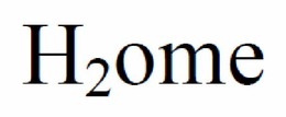 H2OME trademark