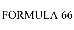 FORMULA 66 trademark