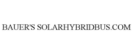 BAUER'S SOLARHYBRIDBUS.COM trademark