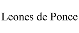 LEONES DE PONCE trademark