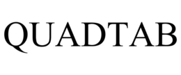 QUADTAB trademark