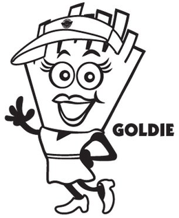 GOLDIE STEAK 'N SHAKE FAMOUS FOR STEAKBURGERS trademark