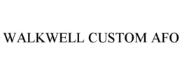 WALKWELL CUSTOM AFO trademark