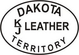 K J DAKOTA LEATHER TERRITORY trademark