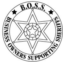 B.O.S.S. BUSINESS OWNERS SUPPORTING SHERIFFS trademark