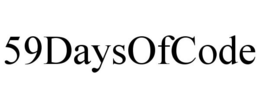 59DAYSOFCODE trademark
