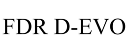 FDR D-EVO trademark