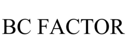 BC FACTOR trademark