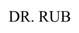 DR. RUB trademark