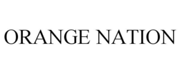 ORANGE NATION trademark