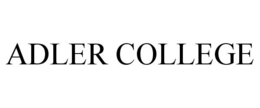 ADLER COLLEGE trademark
