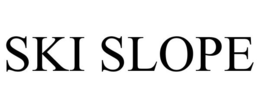 SKI SLOPE trademark