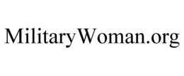 MILITARYWOMAN.ORG trademark