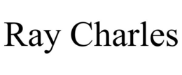 RAY CHARLES trademark