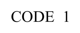 CODE 1 trademark