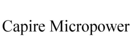 CAPIRE MICROPOWER trademark