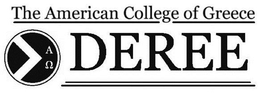 THE AMERICAN COLLEGE OF GREECE DEREE trademark