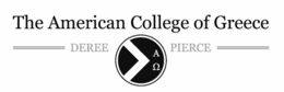 THE AMERICAN COLLEGE OF GREECE DEREE PIERCE trademark