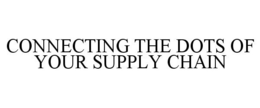 CONNECTING THE DOTS IN YOUR SUPPLY CHAIN trademark