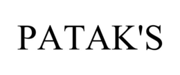 PATAK'S trademark