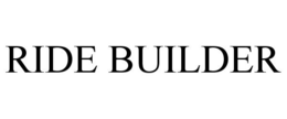 RIDE BUILDER trademark