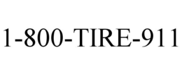 1-800-TIRE-911 trademark