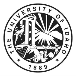THE UNIVERSITY OF IDAHO 1889 trademark