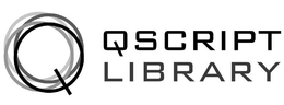 Q QSCRIPT LIBRARY trademark