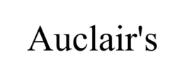 AUCLAIR'S trademark