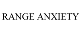 RANGE ANXIETY trademark