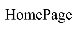 HOMEPAGE trademark
