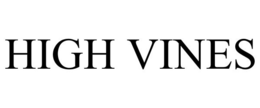 HIGH VINES trademark