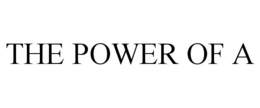 THE POWER OF A trademark