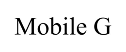 MOBILE G trademark