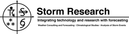 STORM RESEARCH INTEGRATING TECHNOLOGY AND RESEARCH WITH FORECASTING WEATHER CONSULTING AND FORECASTING CLIMATOLOGICAL STUDIES ANALYSIS OF STORM EVENTS trademark
