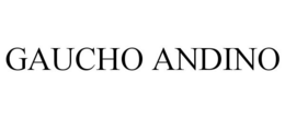 GAUCHO ANDINO trademark