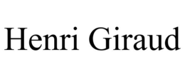 HENRI GIRAUD trademark