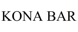 KONA BAR trademark