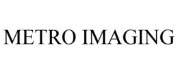 METRO IMAGING trademark