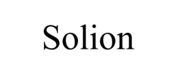 SOLION trademark
