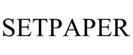 SETPAPER trademark