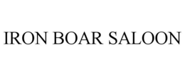IRON BOAR SALOON trademark