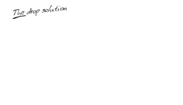 THE DROP SOLUTION trademark